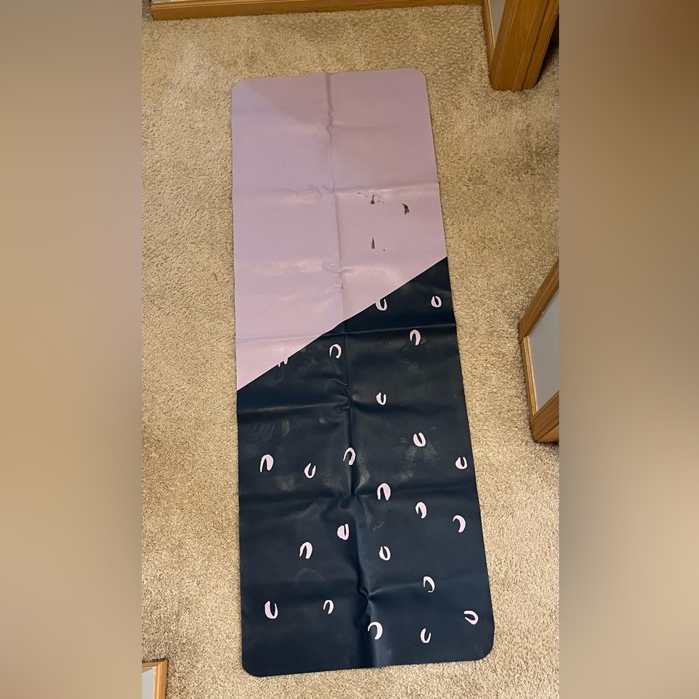 Anthropologie Travel Yoga Mat NWOT Foldable Lightweight